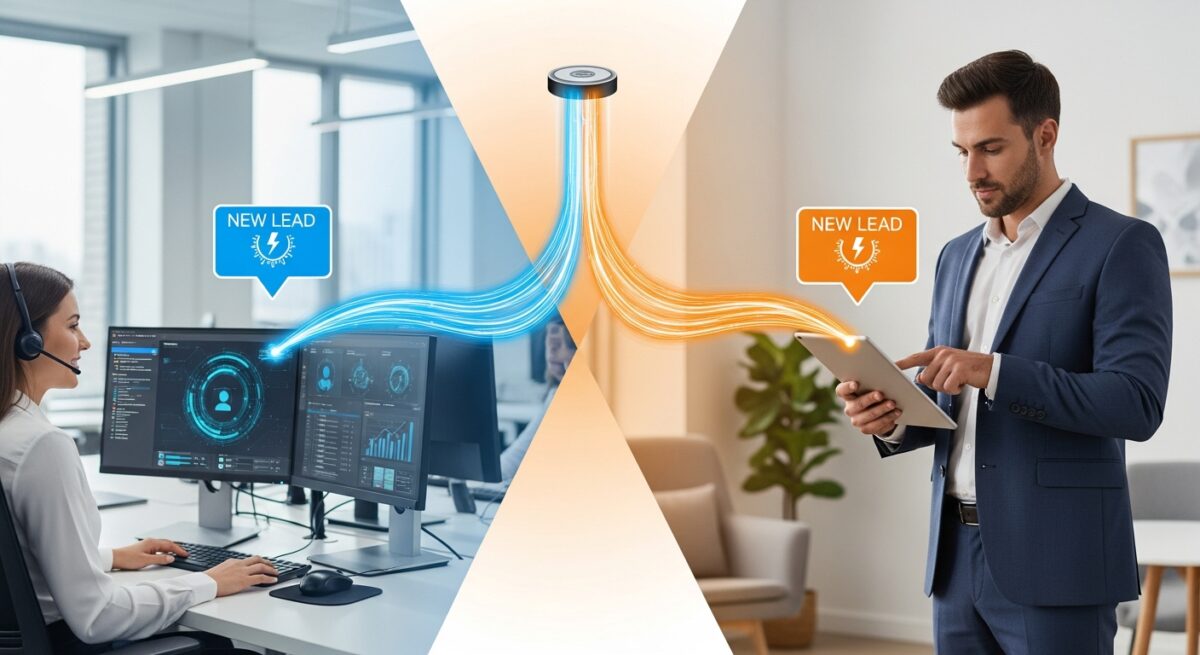 dual delivery lead management software