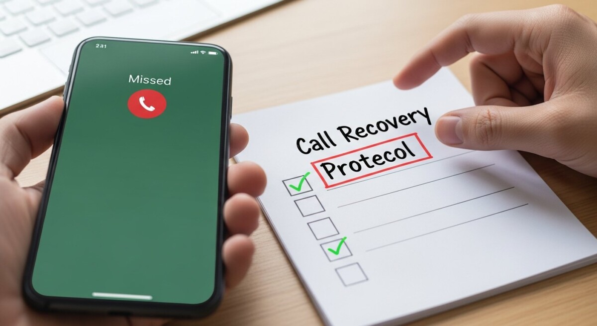 how to respond to missed live transfer calls