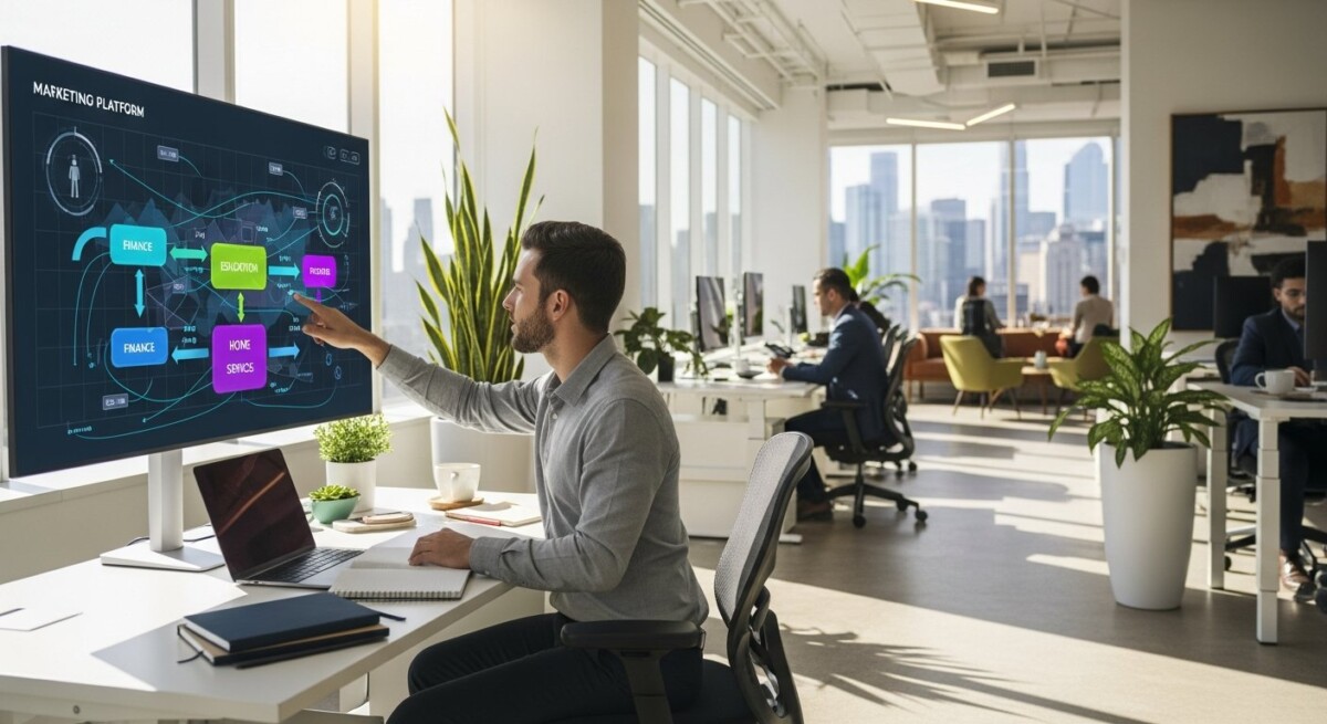 Cross-vertical lead optimization strategies in an integrated exchange