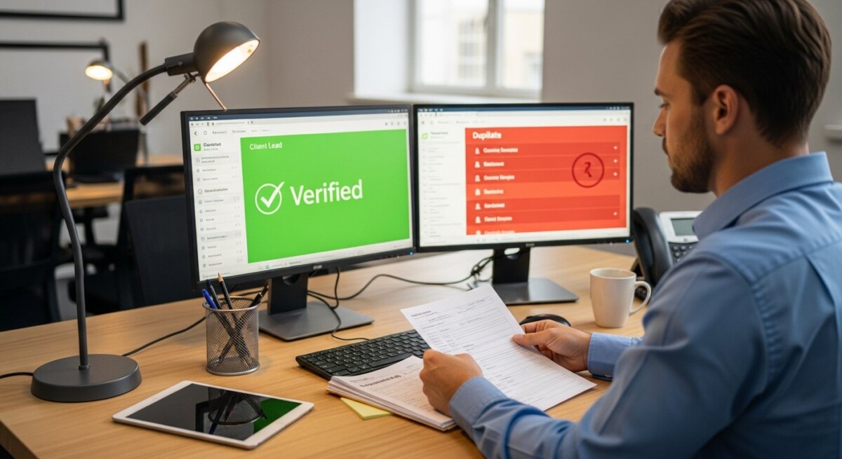 insurance lead validation process